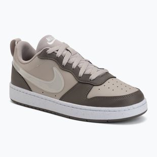 Nike Court Borough Low Schuhe moon particle/cave stone/weiß/weiß