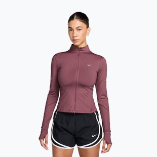 Laufpullover für Damen Nike Swift Dri-Fit Full Zip pink smoke