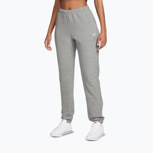 Damenhose Nike Studio Fleece dark grey heather/Sail
