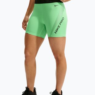 Damen Trainingsshorts Nike Pro Sculpt illusion green/cucumber calm/black/black