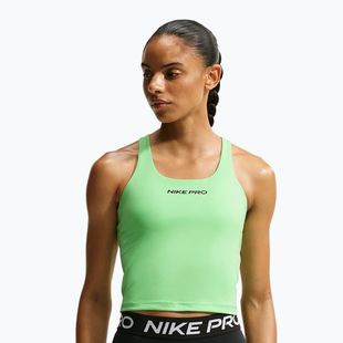 Damen-Trainingsshirt Nike Pro Sculpt illusion green/cucumber calm/black
