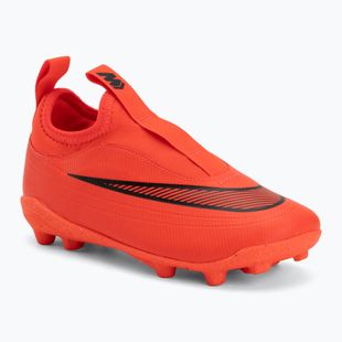 Kinder-Fußballschuhe Nike Jr. Mercurial Vapor 17 Club PS bright crimson/blur