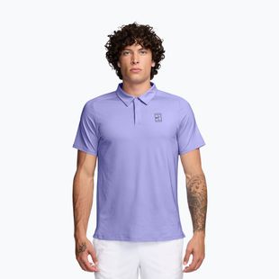 Herren Tennis-Shirt  Nike Court Advantage purple pulse/gridiron