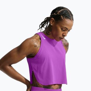 Damen-Laufshirt Nike AeroSwift Dri-Fit ADV vivid purple/purple pulse