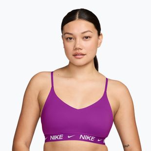 Damen-Sport-BH Nike Dri-Fit Indy Light Support vivid purple