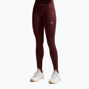 Damen-Trainingsleggings Nike One mystic dates/white