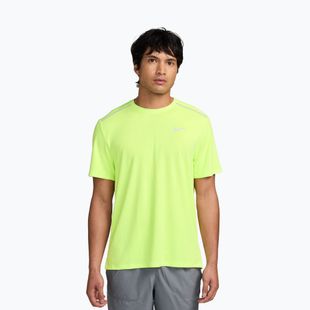 Herren-Laufshirt Nike Miler Dri-Fit UV light lemon twist