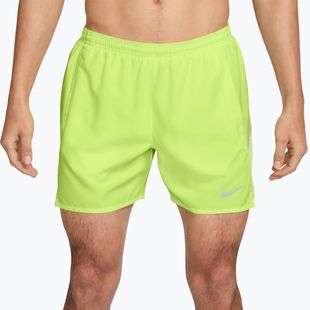 Herren-Shorts Nike Miler Dri-Fit Brief Lined 5" light lemon twist