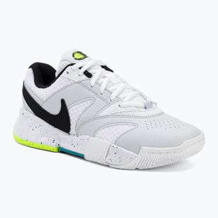 Damen Tennisschuhe Nike Court Lite 4 white/volt/energy/black