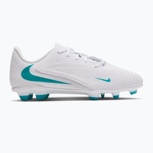 Kinder-Fußballschuhe Nike Phantom 6 Low Club Jr MG white/white/dusty cactus