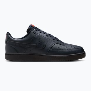 Herren Schuhe Nike Court Vision Low Next Nature dark obsidian/picante red/dark obsidian
