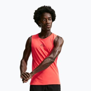 Trainings-T-Shirt Herren Nike Pro Training Dri-Fit laser crimson/black