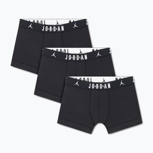 Herrenboxershorts Nike Jordan Flight Cotton Trunk 3er-Pack schwarz