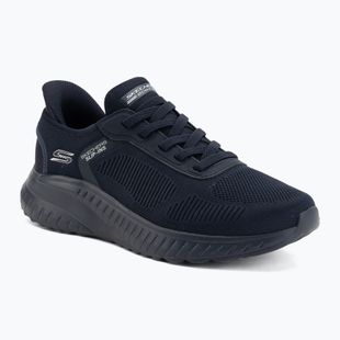 Herrenschuhe SKECHERS Bobs Squad Chaos Solid Step blue