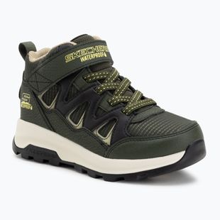 Kinder-Schuhe SKECHERS Storm Blazer Drizzle Squad olive/schwarz