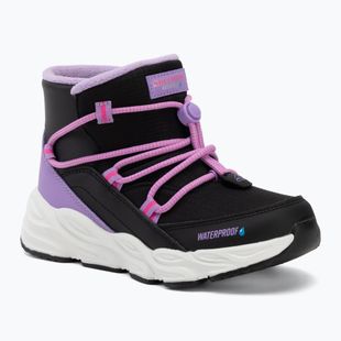 Kinder-Winterstiefel SKECHERS Turbo Tread Black