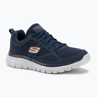 Herren Schuhe SKECHERS Burns Agoura navy/orange