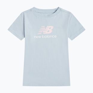 Kinder-Shirt New Balance Jersey Stacked Logo Tee oxford blue