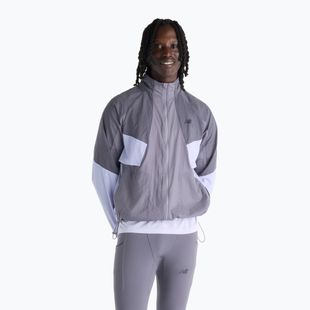 Laufjacke für Herren New Balance Reflective RC Jacket off-line grey/smoked violet