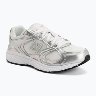 Schuhe New Balance Classic 408's V1 light silver metallic/pink salt