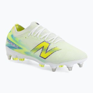 Fußballschuhe New Balance Furon Elite V9 SG white/alkaline green