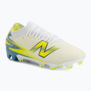 Fußballschuhe New Balance Furon Team V9 FG white/alkaline green