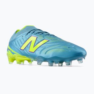 Fußballschuhe New Balance Tekela Elite Low V5 FG metallic blue/alkaline green/team navy