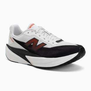 Herren-Laufschuhe New Balance FuelCell Rebel V5 white/neo flame