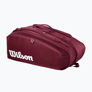 Tennistasche Wilson Defyer Racket Bag 15Pk V1 red