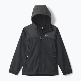 Kinder-Regenjacke Columbia Rainy Trails III Fleece Lined black