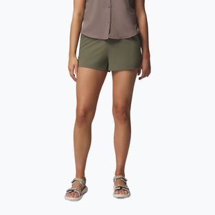 Damen-Trekking-Shorts Columbia Shale Ridge stone green
