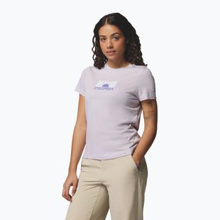 Damen T-Shirt Columbia Ruby Springs Graphic Fitted lavender pearl/brandrise