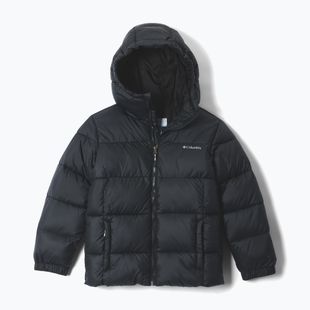 Gefütterte Kinderjacke Columbia Puffect Hooded Black