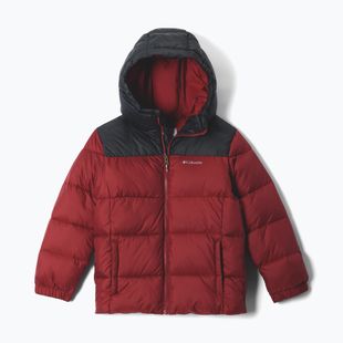 Gefütterte Kinderjacke Columbia Puffect Hooded Red Oxide/Black