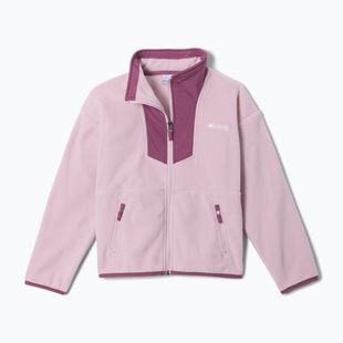 Kinder Fleecejacke Columbia Sequoia Grove Full Zip Fleece mineral pink/antique mauve