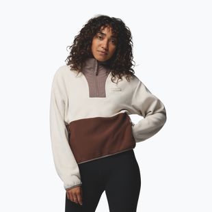 Fleecejacke für Damen Columbia Sequoia Grove II Half Zip Fleece dark stone/tobacco/iron