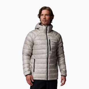 Herren-Daunenjacke Columbia Arctic Crest Down Hooded flint grey