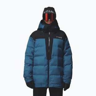Herren-Skijacke Columbia Glacier Ridge Down phoenix blue/black