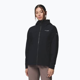 Damen-Softshelljacke Columbia Tennen Mountain Hooded Softshell black