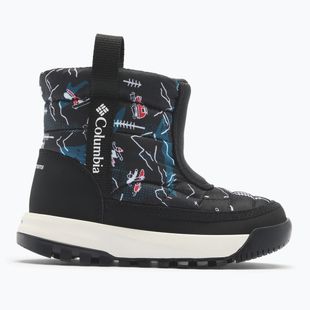 Kinder-Winterstiefel Columbia Youth Snowtrot Mid Black/Black Mountopia