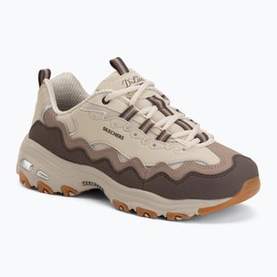 Damen-Schuhe SKECHERS D'Lites Vintage Wave beige
