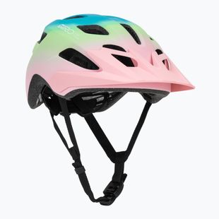 Kinder-Fahrradhelm Giro Tremor Child JR matte light pink/green fade
