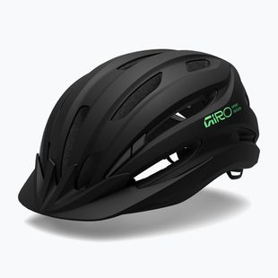 Kinder-Fahrradhelm Giro Register II matte black/vivid green