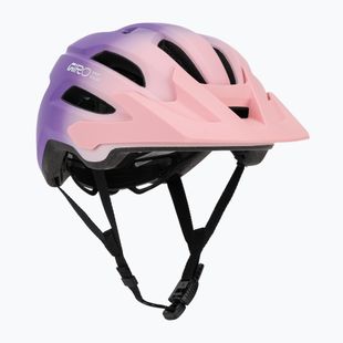 Kinder-Fahrradhelm Giro Fixture II MIPS matte light pink/purple fade