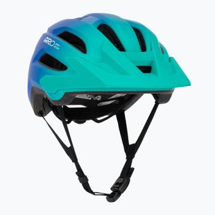 Kinder-Fahrradhelm Giro Fixture II matte aqua green/blue jewel fade