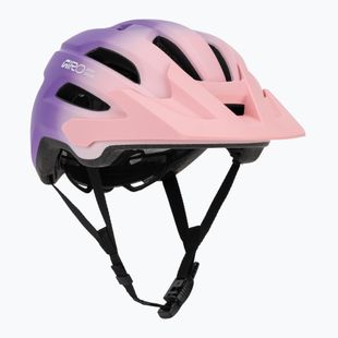 Kinder-Fahrradhelm Giro Fixture II matte light pink/purple fade