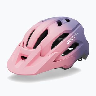 Kinder-Fahrradhelm Giro Fixture II matte light pink/purple fade