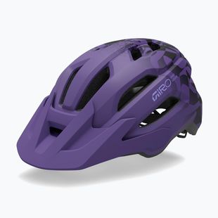 Kinder-Fahrradhelm Giro Fixture II matte purple rush