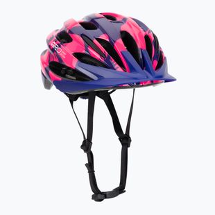 Kinder-Fahrradhelm Giro Raze pink flowers
