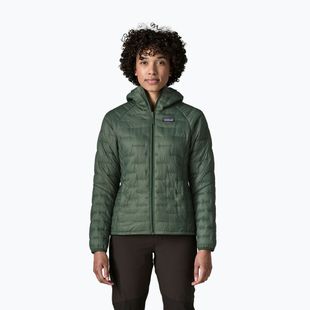Gefütterte Damenjacke Patagonia Micro Puff Hoody canopy green